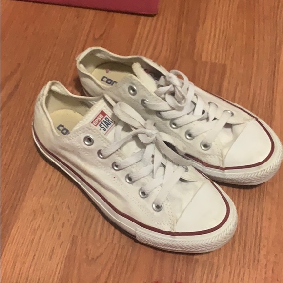 cheap white converse size 5